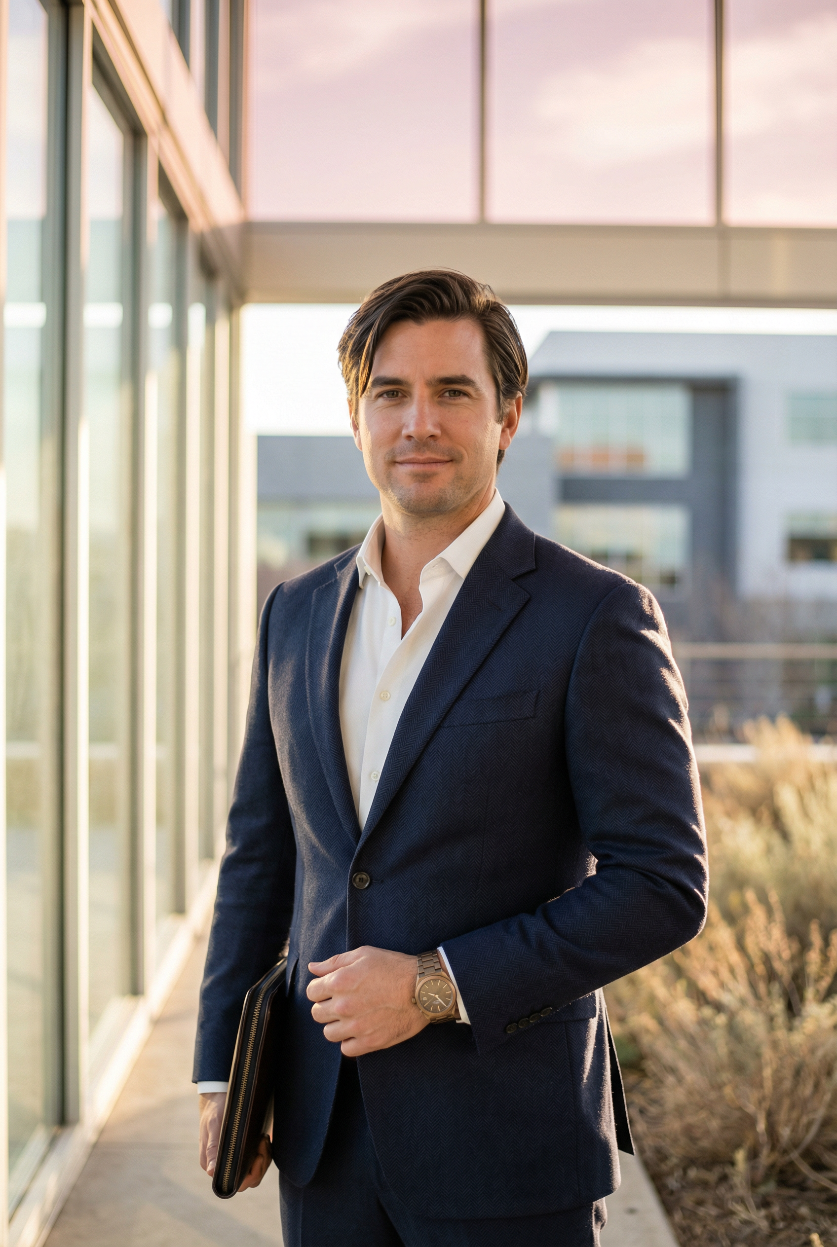 Vellara kurucusu ve baş gayrimenkul danışmanı portresi